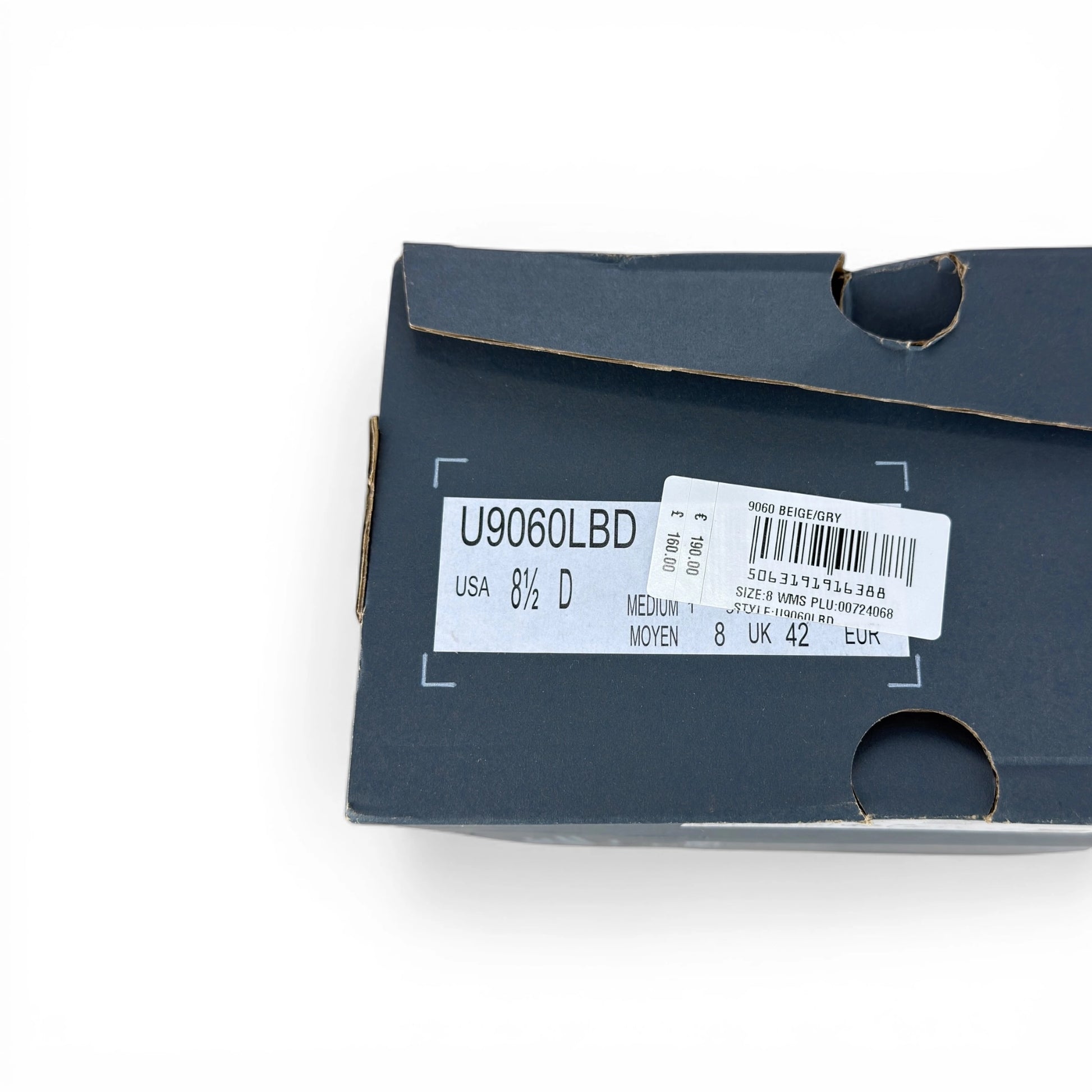 New Balance 9060 Incense Raincloud Arid Stone U9060LBD – EU 42, brand new with original box