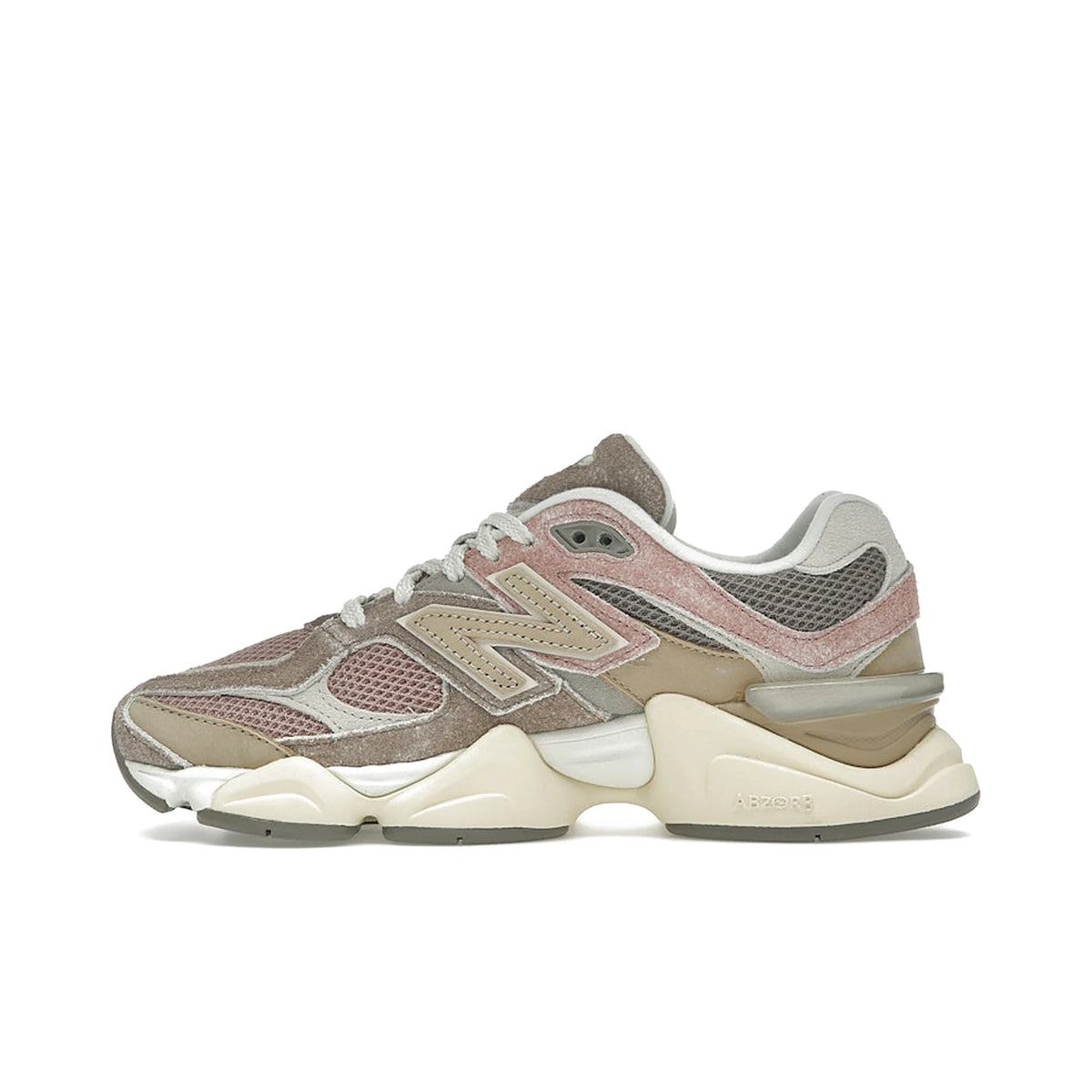 New Balance 9060 Landslide Mushroom in landslide, mushroom and incense with mesh and suede – image 3 of 4