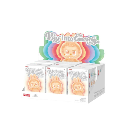 Pop Mart Labubu The Monsters, full box set, Big into Energy edition – 6 sealed blind boxes.