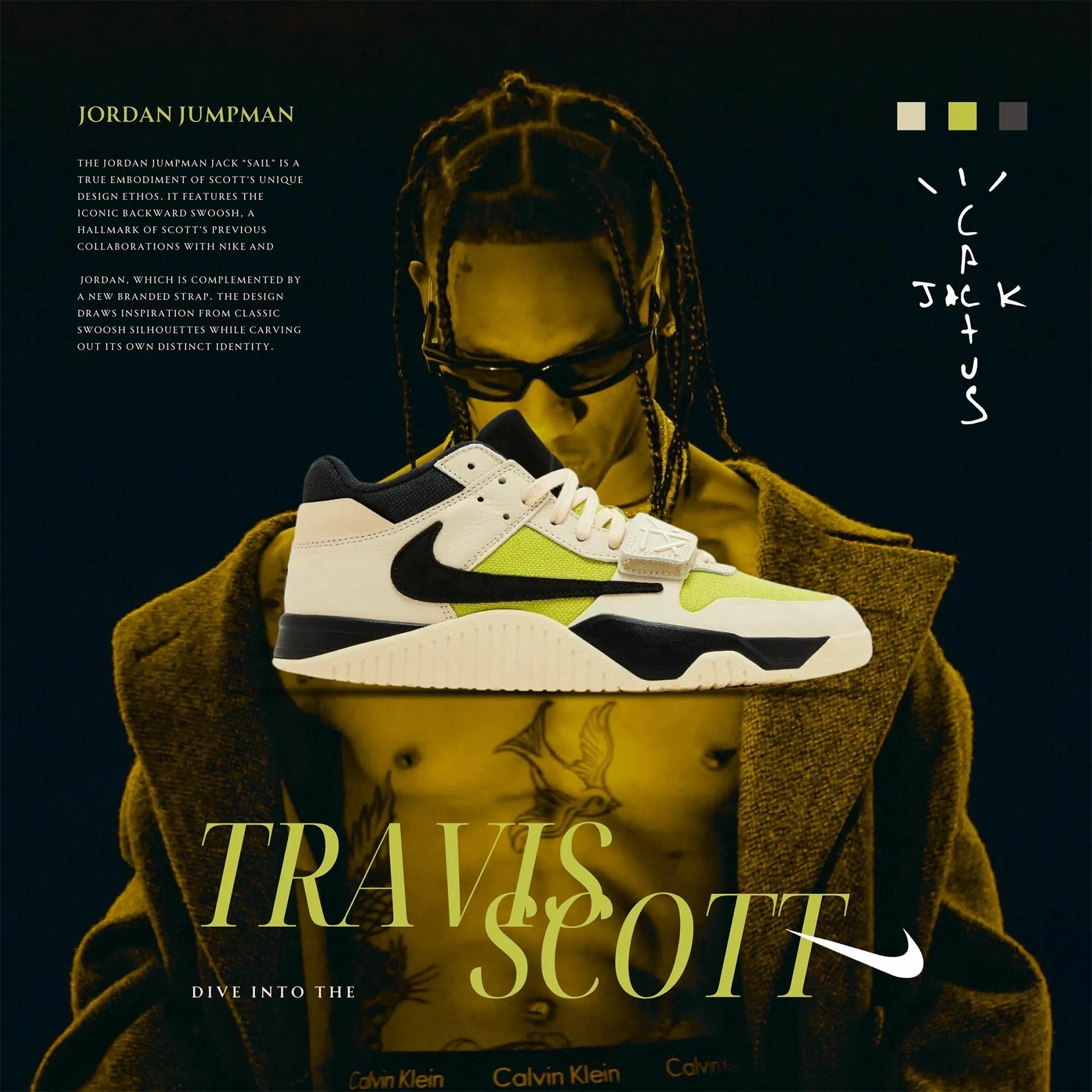 This ain’t retro. It’s Travis rewriting sneaker history in Bright Cactus heat.