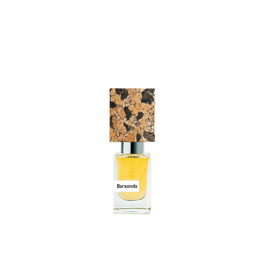 Baraonda perfume by Nasomatto, artistic extrait de parfum with warm woody amber notes