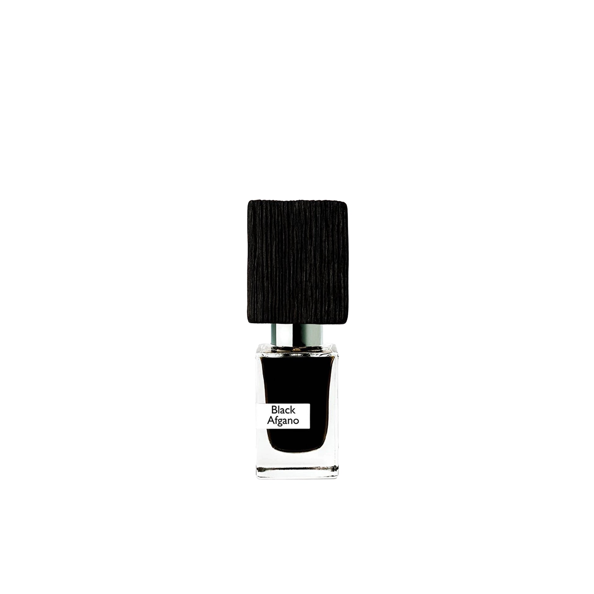 Nasomatto Black Afgano perfume, intense extrait de parfum with oud and incense
