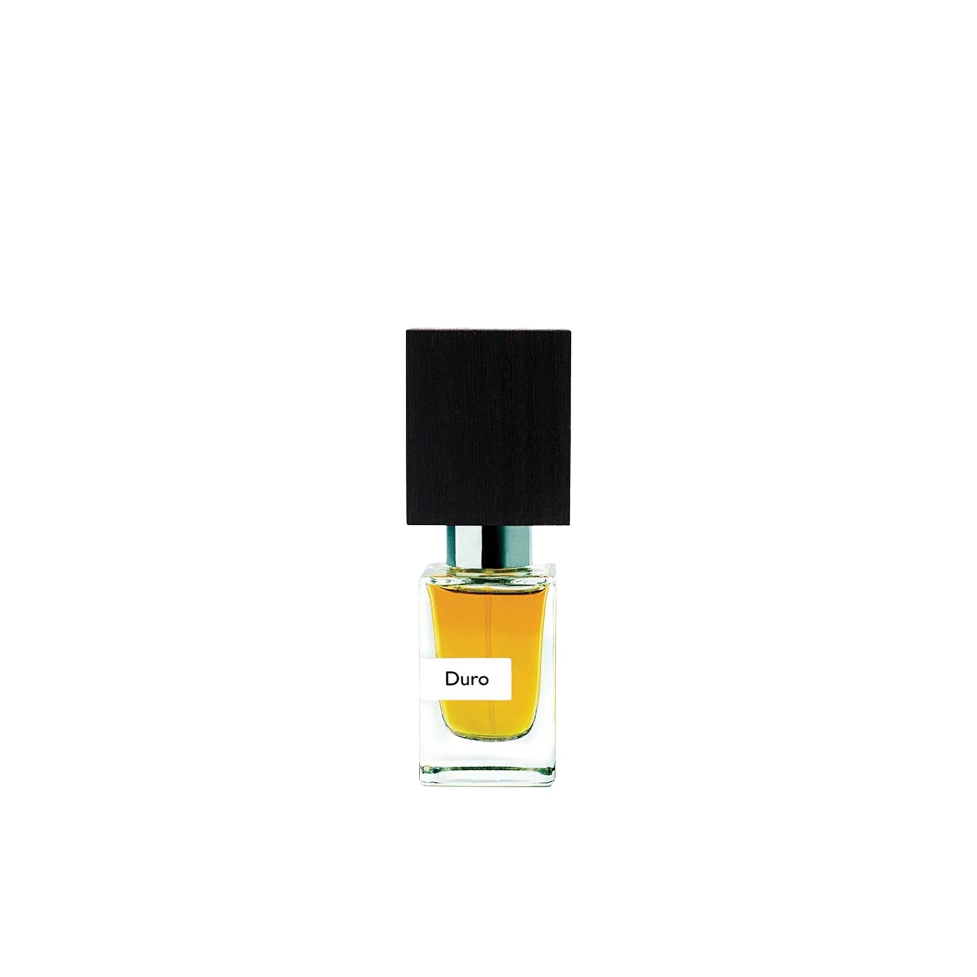 Nasomatto Duro luxury perfume, extrait with powerful woody and spicy accords in artistic design