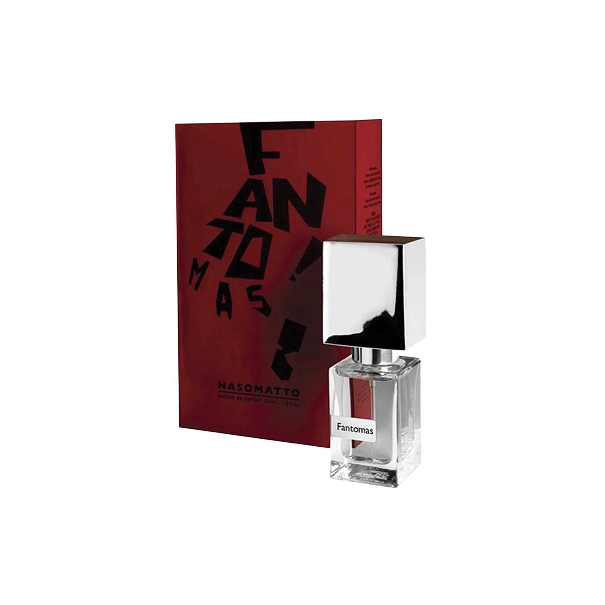 Nasomatto Fantomas perfume, unisex extrait combining raspberry, musk and warm woods