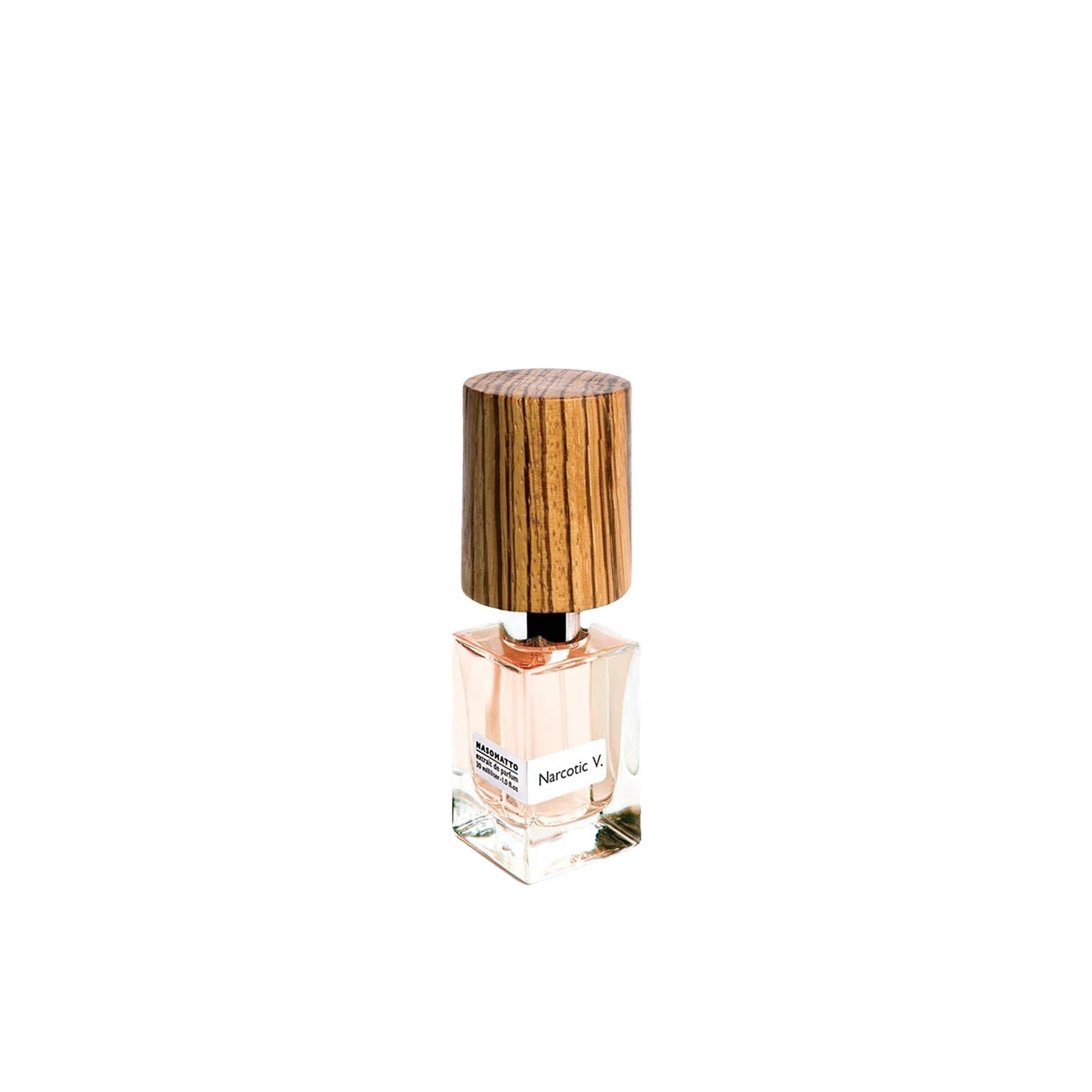 Narcotic V. perfume by Nasomatto, feminine extrait with sensual white floral accords