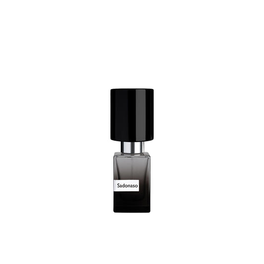 Nasomatto Sadonaso perfume, unisex amber musky scent with vanilla and tonka accents