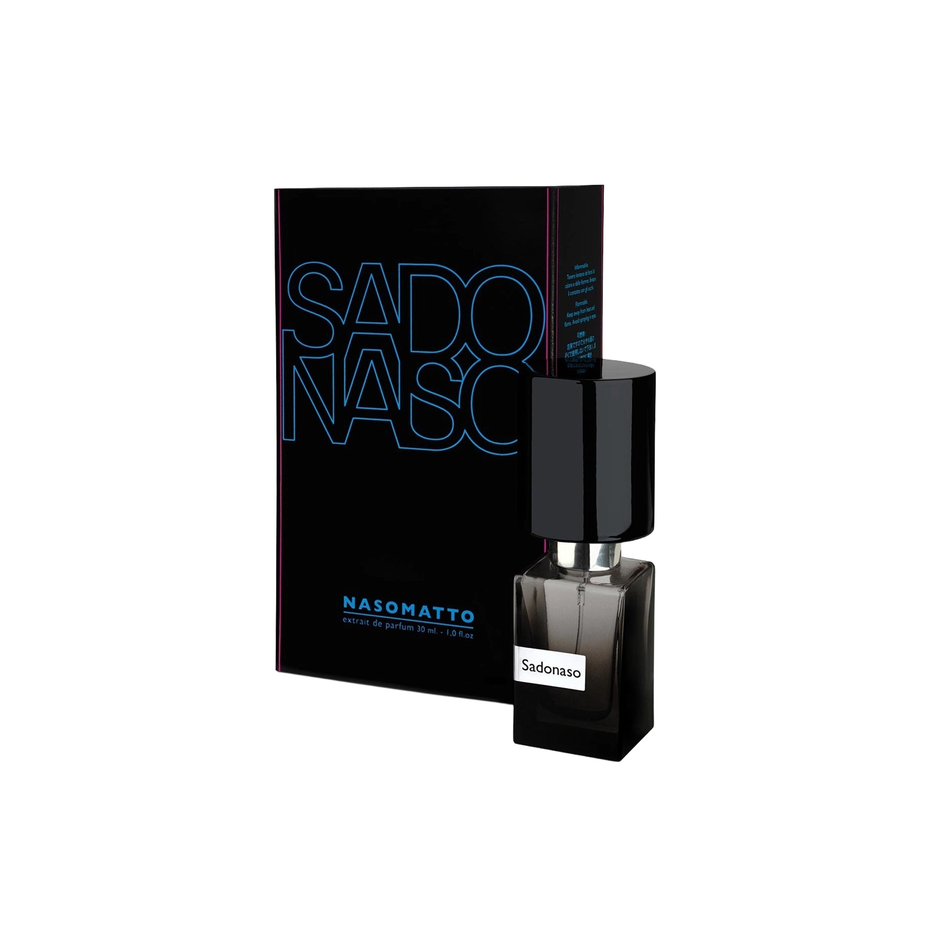Nasomatto Sadonaso perfume, unisex amber musky scent with vanilla and tonka accents