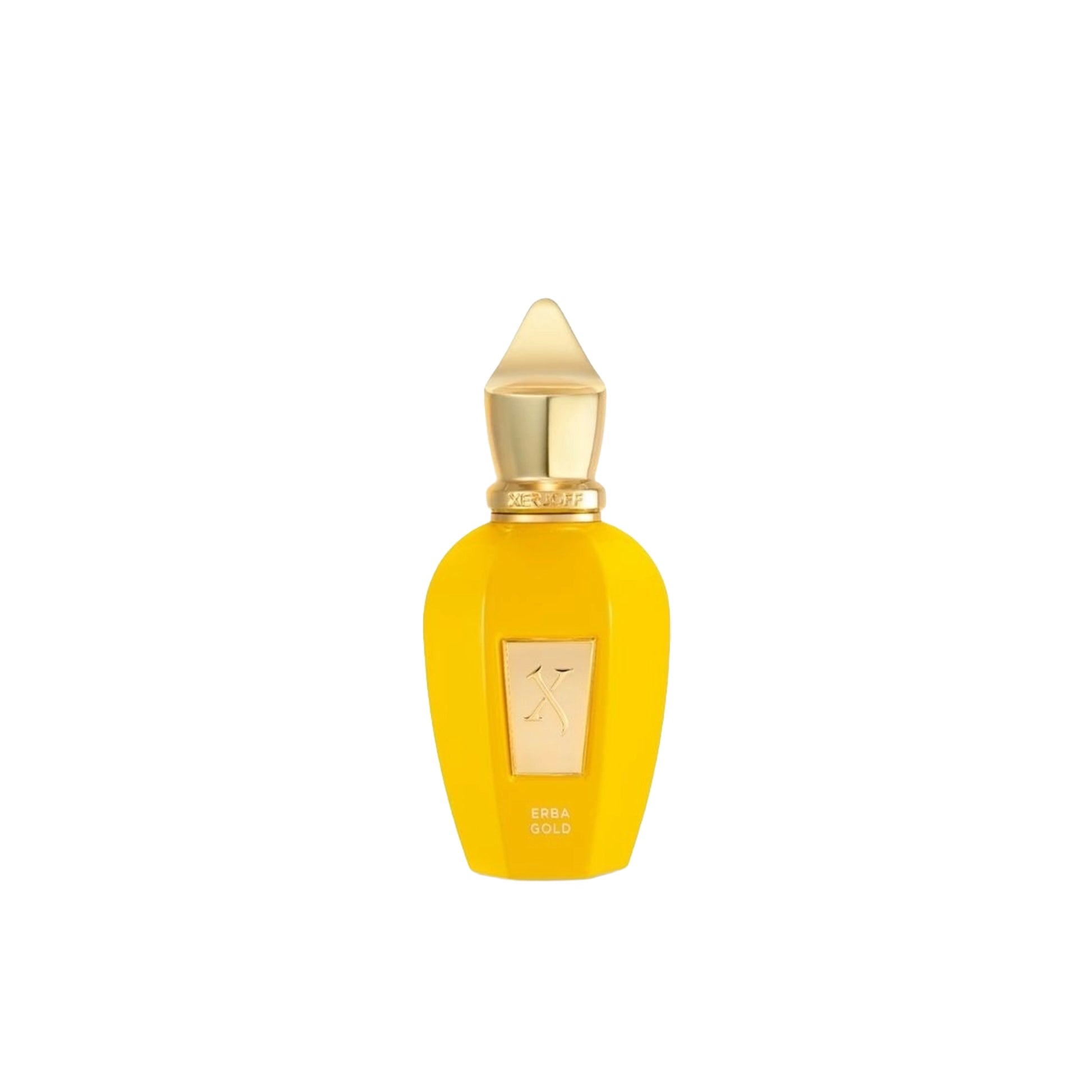 Erba Gold Eau de Parfum by Xerjoff, refined fruity amber niche perfume with persistent trail