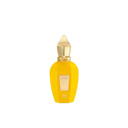 Erba Gold Eau de Parfum by Xerjoff, refined fruity amber niche perfume with persistent trail